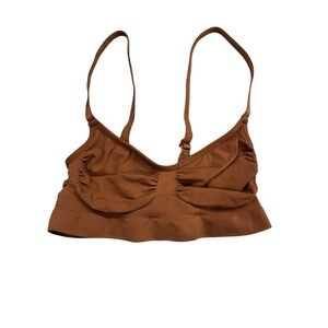 Skims Everyday Sculpt Scoop Neck Bralette Womens  Seamless Jasper Size M